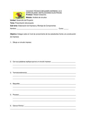 Prueba De Entrada Y Salida