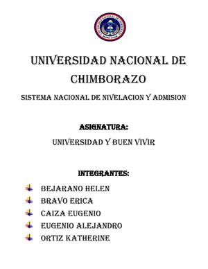 Objetivos Del Buen Vivir