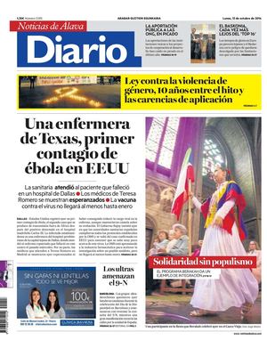 Diario de Noticias de Álava 20141013