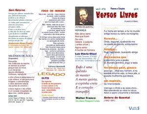 Calaméo - Versos Livres, edição 14
