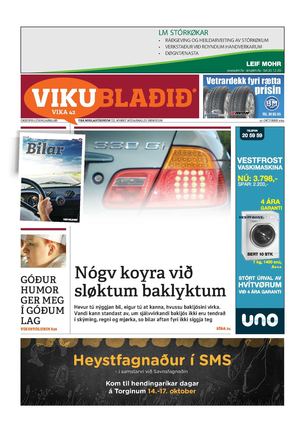 Vikublaðið 13. okt. 2014