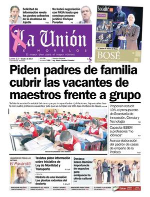 La Unión de Morelos 13 Octubre 2014