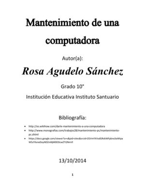 Mantenimiento A Una Pc