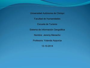 Laboratorio Sig Jeremy Menacho