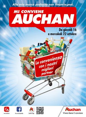 Volantino Auchan Nazionale Dal 16 Al 22 Ottobre
