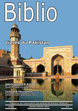BIBLIO 39 Livres du Pakistan