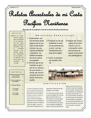 Modelo Proyecto Relatos Ancestrales