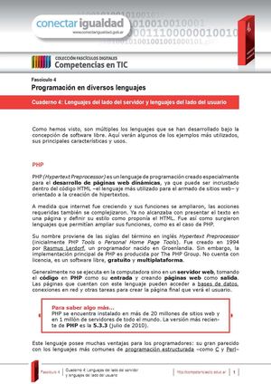 Lenguajes De Programacion 4