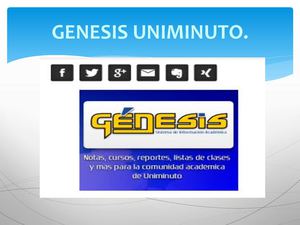 Genesis Uniminuto