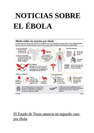 Noticias Sobre El ÉBola
