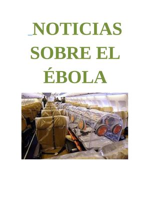 Noticias Sobre El ÉBola