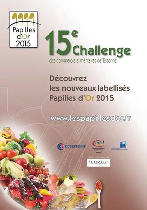 GUIDE DES PAPILLES D'OR 2015