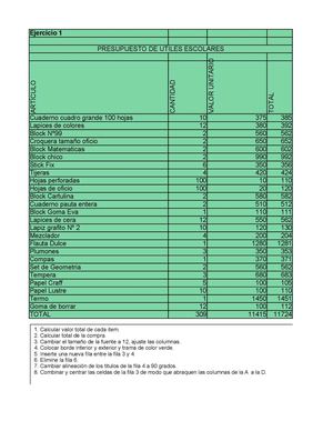 Excel Bastian Ponce Javier Jara