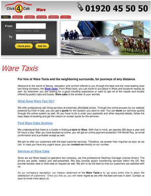 Ware Taxis