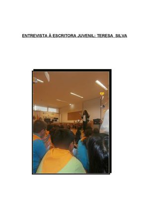 Entrevista Escritora