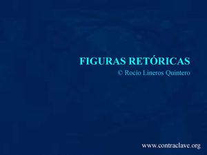 Lineros Quintero Rocio Figuras Retoricas Contraclave Org