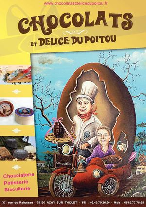 Brochure Chocolats et délices du Poitou