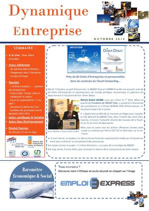Dynamique Entreprise d'Octobre 2014