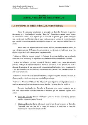 Historia Y Fuentes Del Derecho Romano