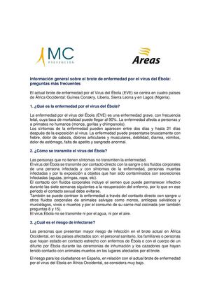 2 Mc Prevencion Información ÉBola Y Hosteleria Comercio