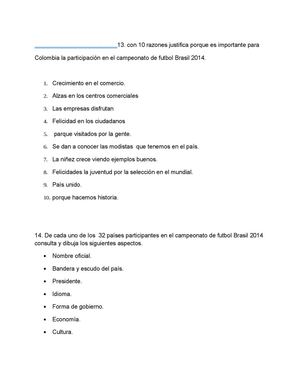 Trabajo De Fisica Sobre El Mundial