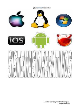 Qué Es Un Sistema Operativo