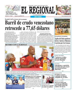 El Regional del Zulia 18-10-2014