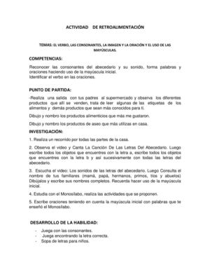 ACTIVIDAD DE RETROALIMENTACIÓN