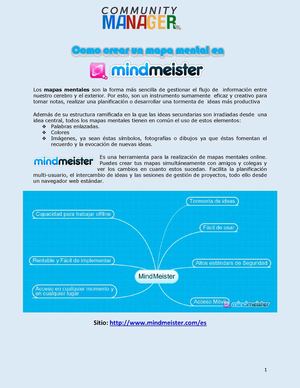 Manual De Mindmeister