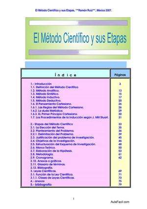Metodo Cientifico