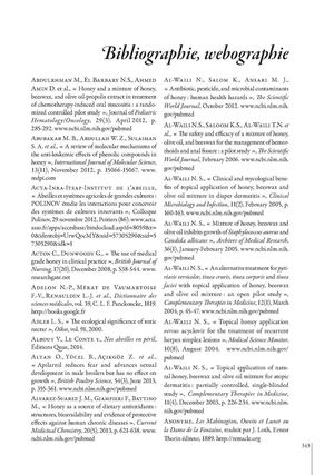 Bibliographie, webographie et annexe des figures apicoles dans les cultures proto-grecques du Grand traité des miels