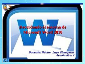 Actividad en word primer grado de primaria