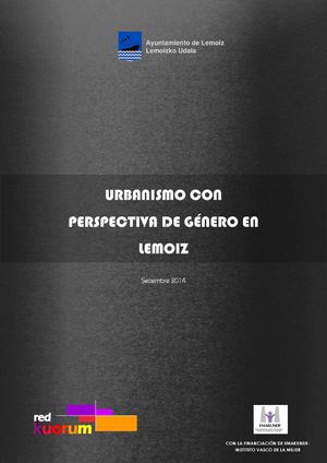 Informe Urbanismo Y Genero Lemoiz