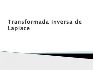 Transformada Inversa De Laplace 01 2013