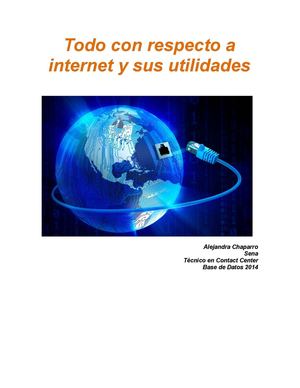 Todo Con Respecto A Internet Y Sus Utilidades Doc