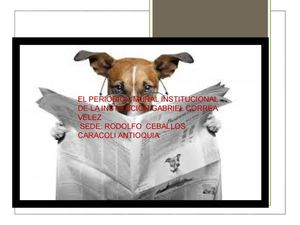 PERIODICO MURAL INSTITUCIONAL