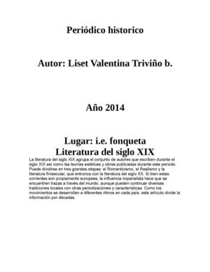 Periódico Historico