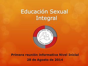 Educación Sexual Jardin