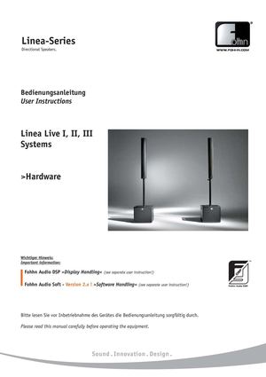 FOHHN LX 150 Speakers