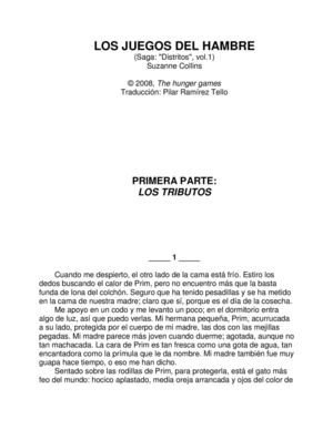 Los Juegos Del Hambre