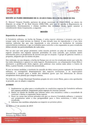 2014 10 21 Moción Cortaderia Selloana
