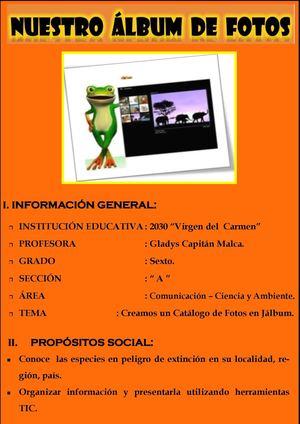 Sesión De Aprendizaje Foto En Jalbum