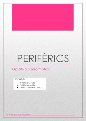 Perifèrics