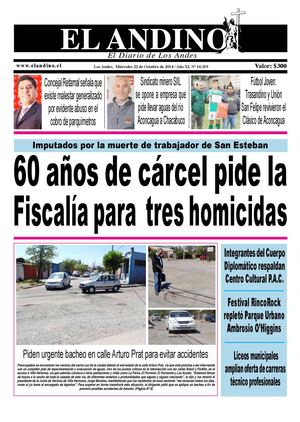 Diario El Andino - 22 De Octubre De 2014