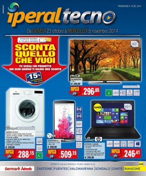 Volantino Iperal Tecno Dal 23 Ottobre Al 5 Novembre