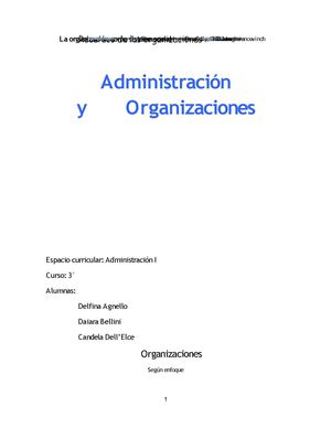 Organizaciones