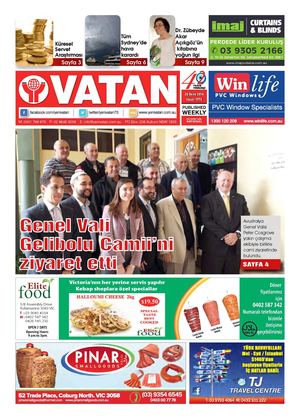 Yeni Vatan Turkish Newspaper Issue No: 1772