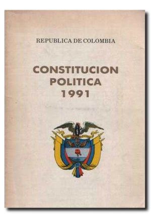 Constitucion Politica De Colombia 19911111