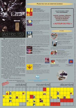 L'Ad Hoc 153 : Lignes de feu