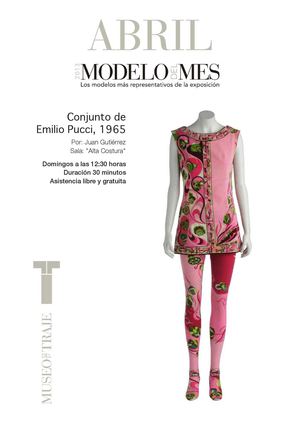 Conjunto de Emilio Pucci, 1965